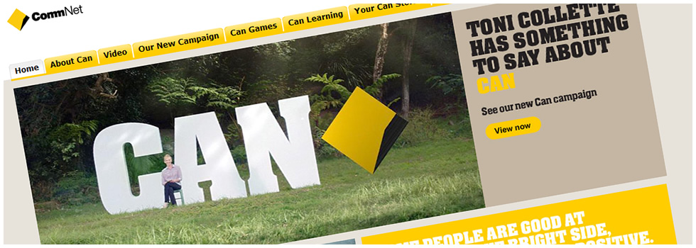 Commonwealth Bank of Australia - CAN Campaign intranet