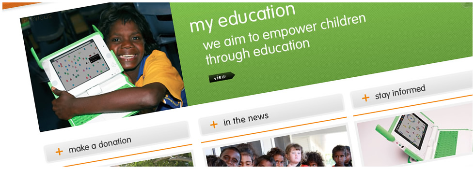 One Laptop Per Child (OLPC) - Web site